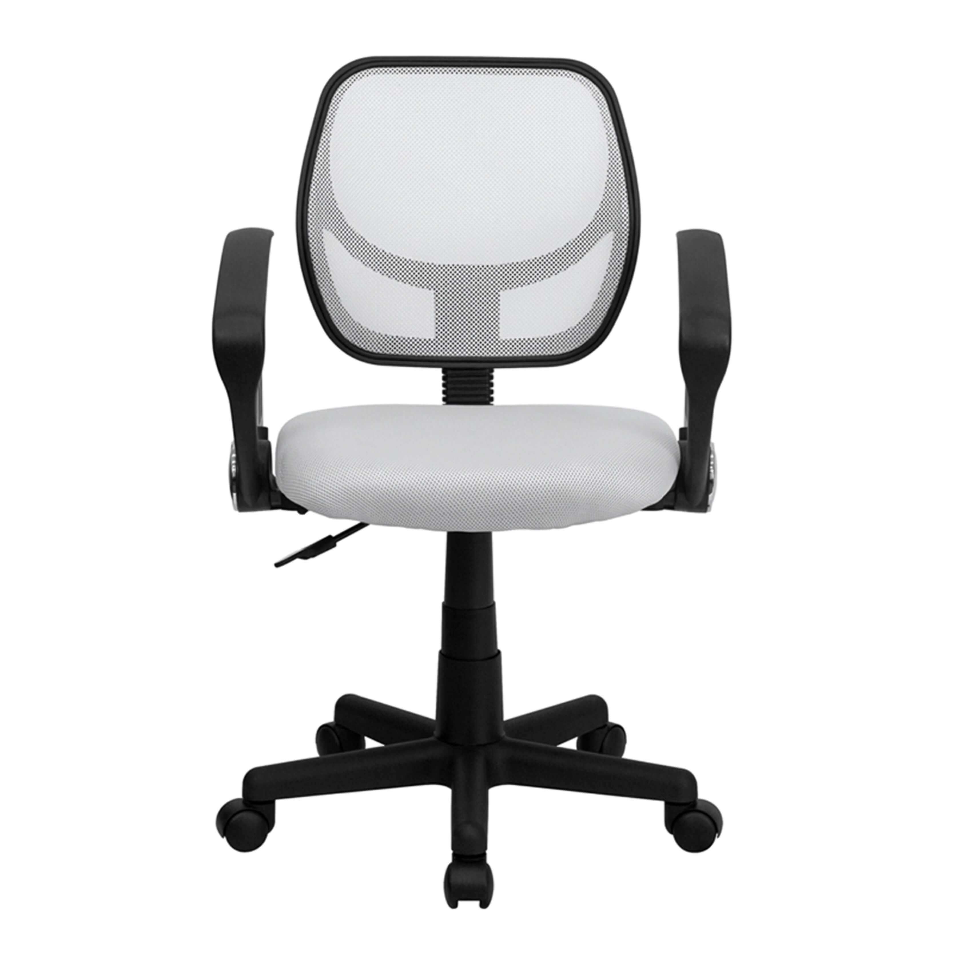 Colorful desk chairs CUB WA 3074 WHT A GG FLA