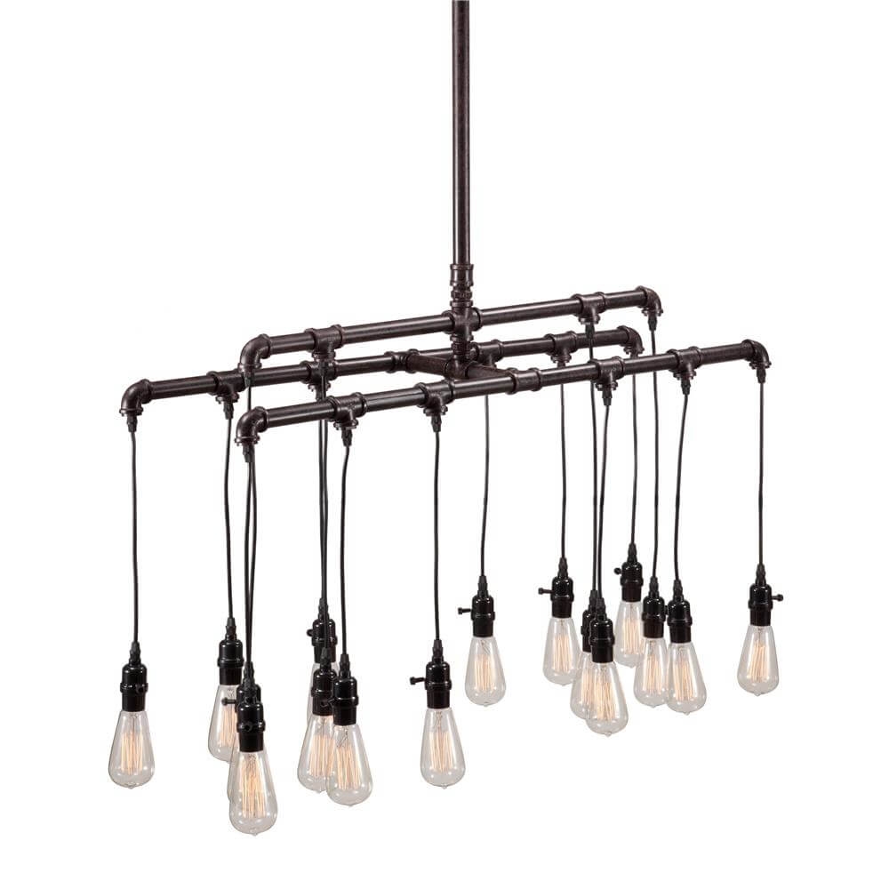 Contemporary lighting edison bulb pendant