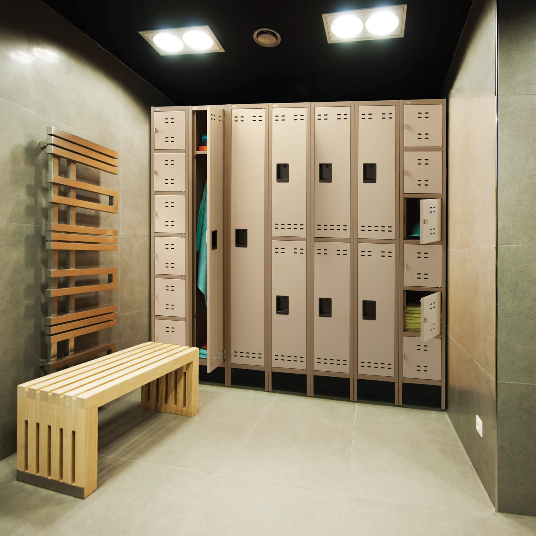 Office lockers environmental