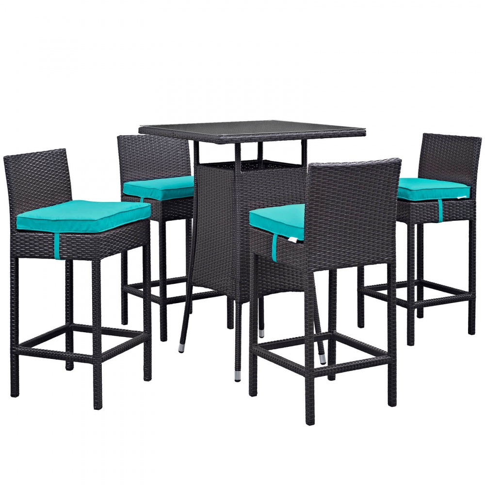 Outdoor bar furniture CUB EEI 1963 EXP TRQ SET MOD