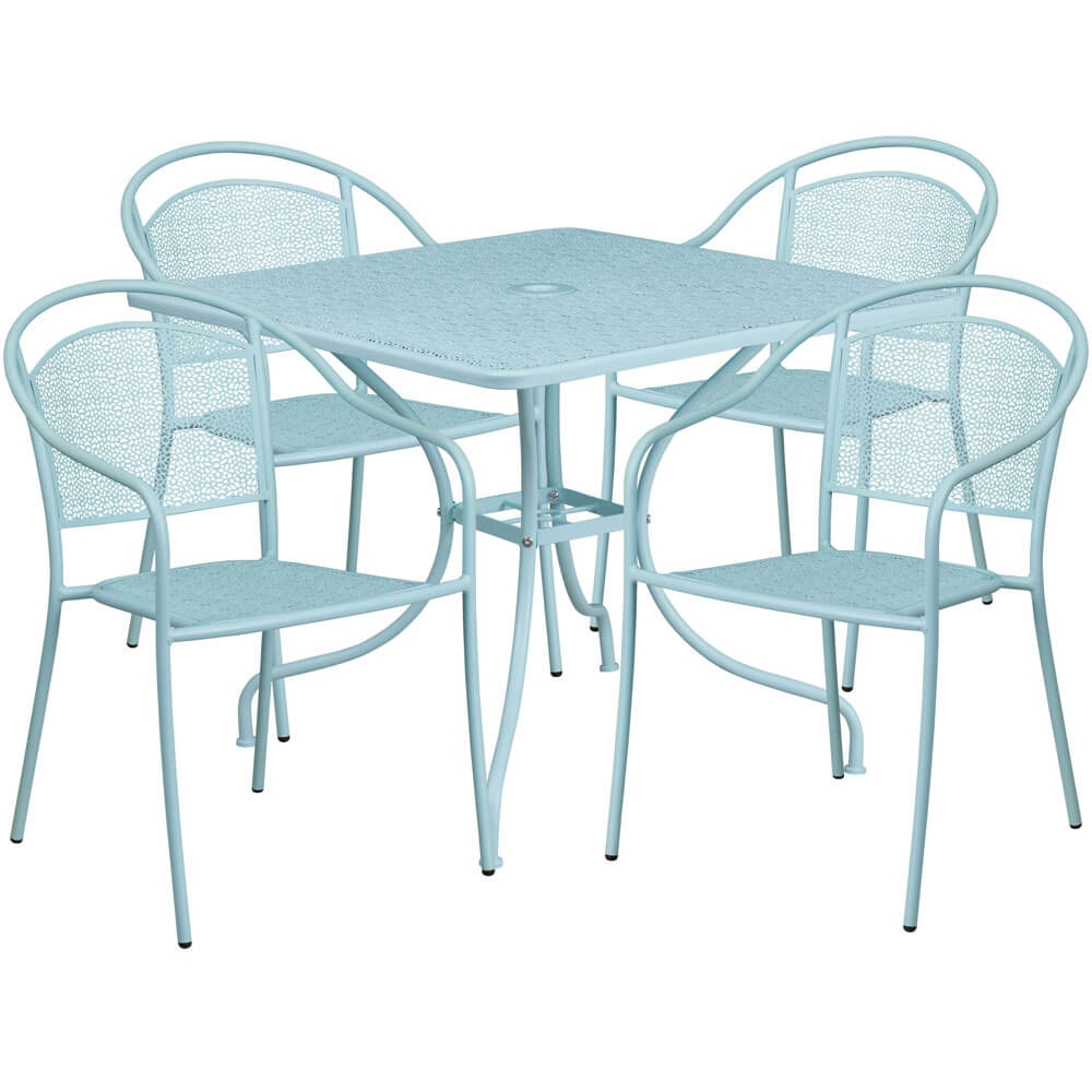 Restaurant tables and chairs 35inch french bistro pat