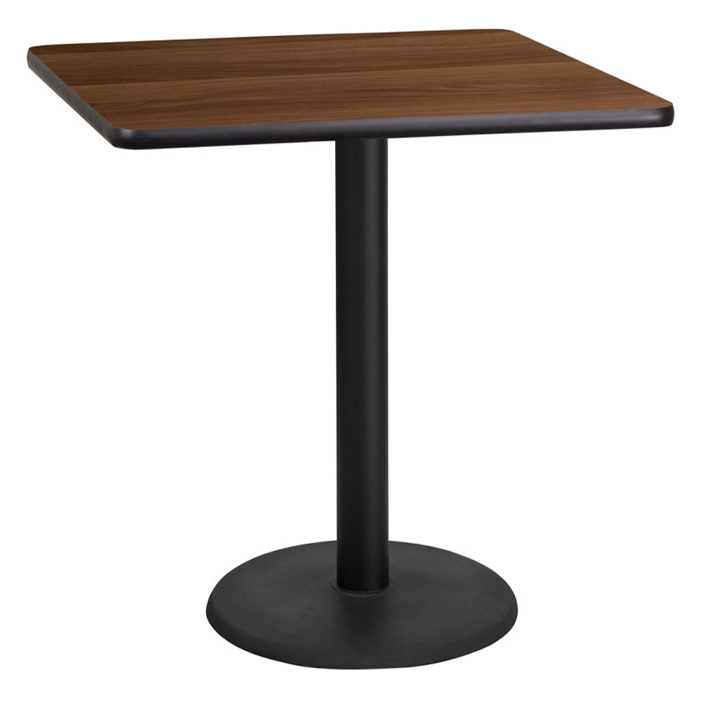 Restaurant tables and chairs 36inch sqare laminate dining tabl