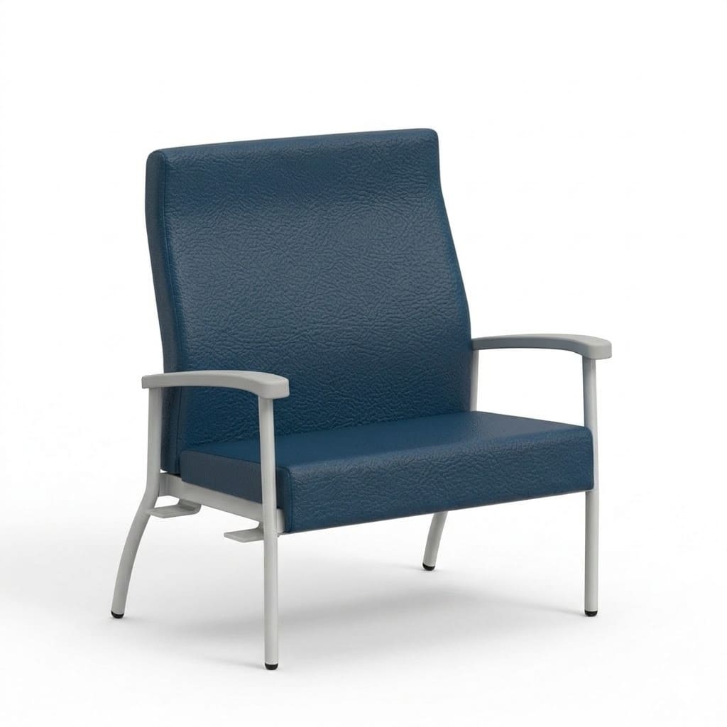 Bariatric medical high back navy 1 Bariatric medical high back navy 1