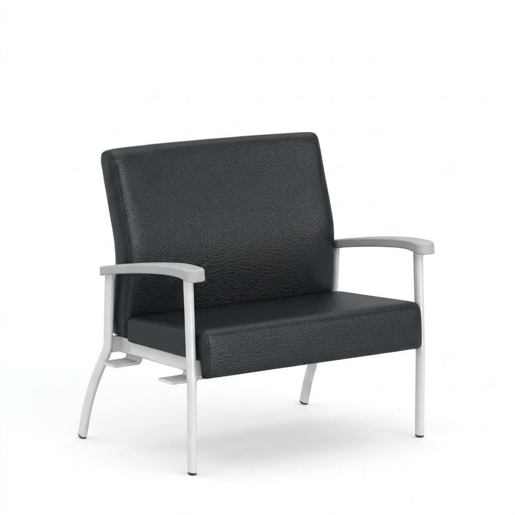 Bariatric medical low back black 3 Bariatric medical low back black 3