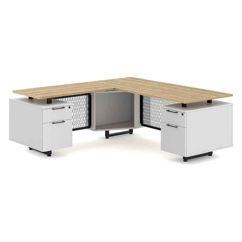 L shape office desk aspen top 1 L shape office desk aspen top 1