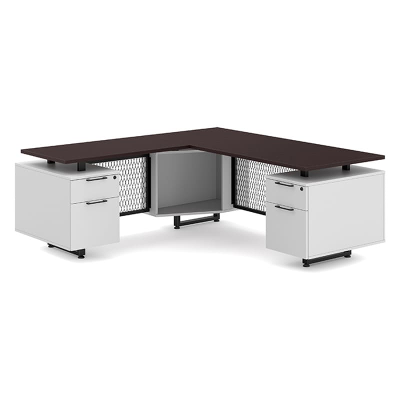 L shape office desk espresso top L shape office desk espresso top