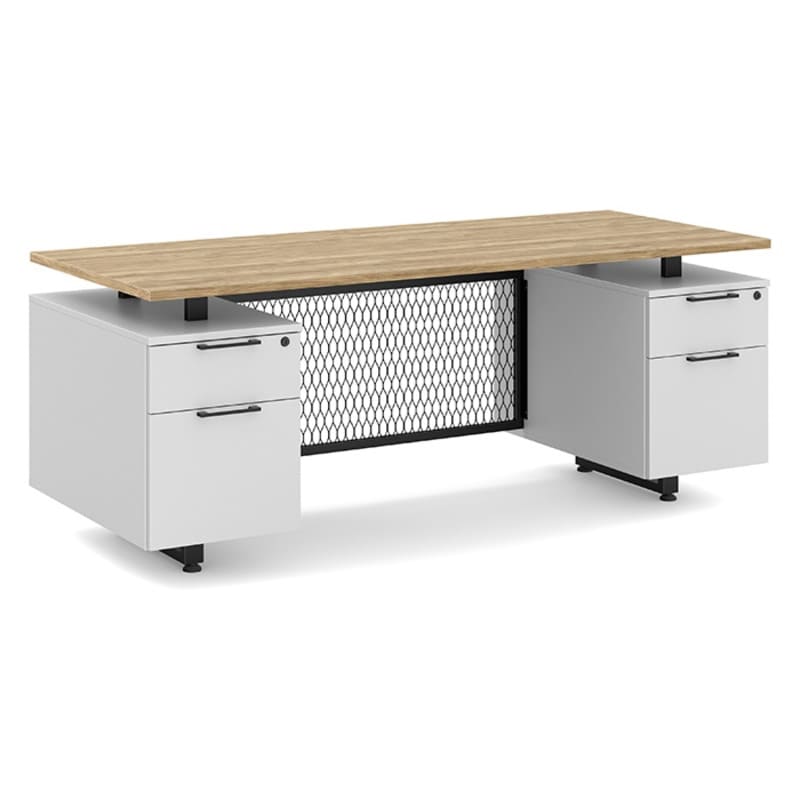 Straight office desk aspen top Straight office desk aspen top