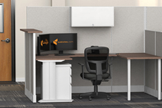 O<sub>2</sub>™ Cubicle Desk