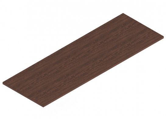 Flip top training table laminate 71x24 american dark cherry
