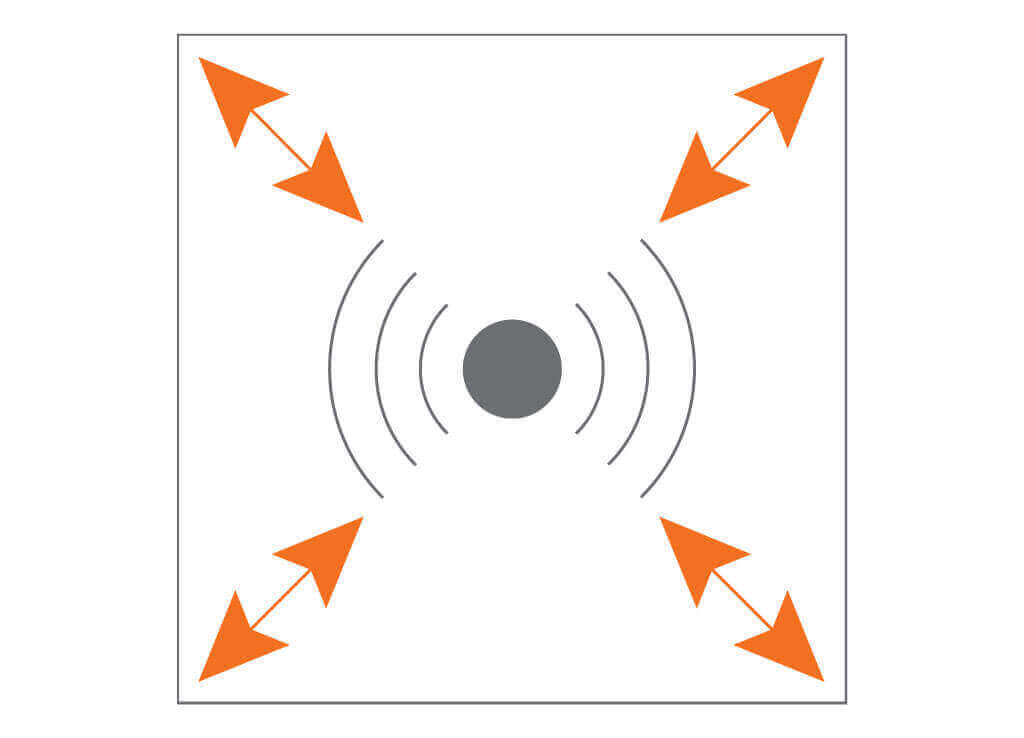 Hush acoustic tile 7 5x30x1 large 2 Hush acoustic tile 7 5x30x1 large 2