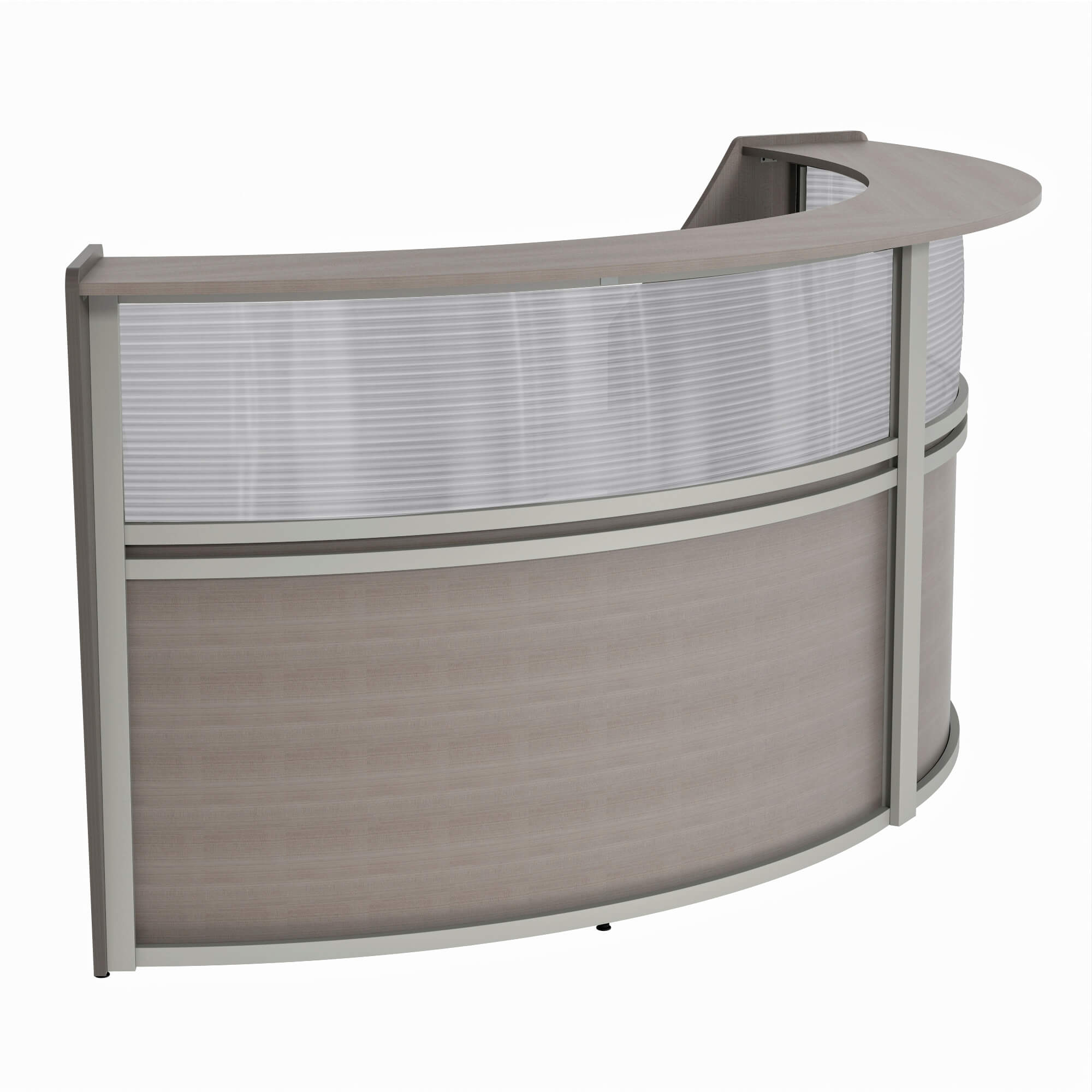 Li1 modern reception desk lateral