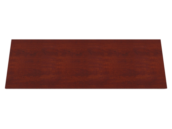 Training table with modesty top 6x2 slate cherry 1