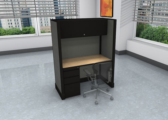 Call Center Cubicles: 2x4 + storage