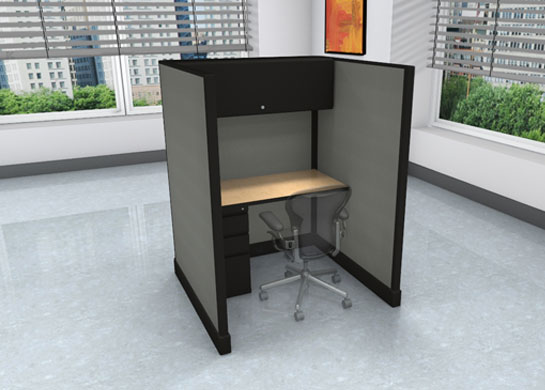 Call Center Cubicles: 4x4 + storage