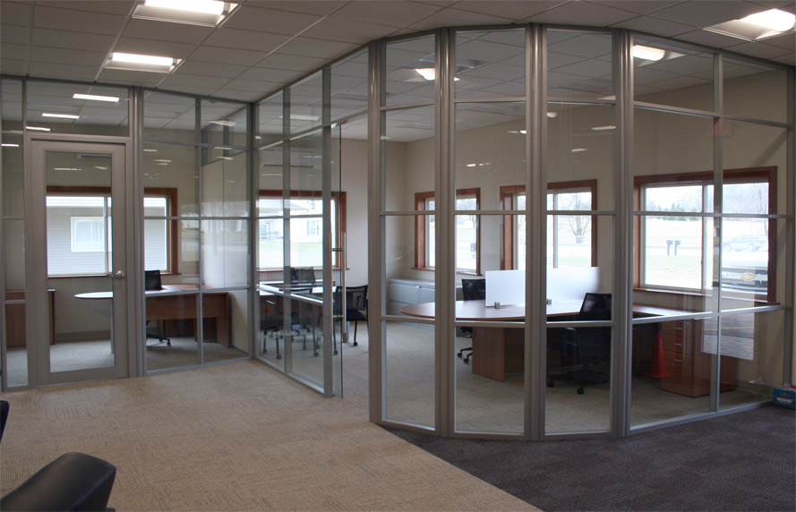 Glass Partition Walls #FLEX-ROOM-2-M